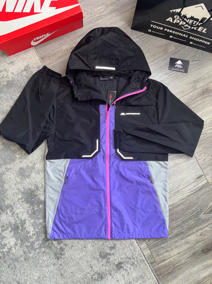 Monterrain 3-Piece Tracksuit - ‘Lilac / Black’