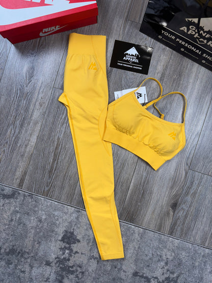 Montirex Women Gym Set - ‘Mustard’