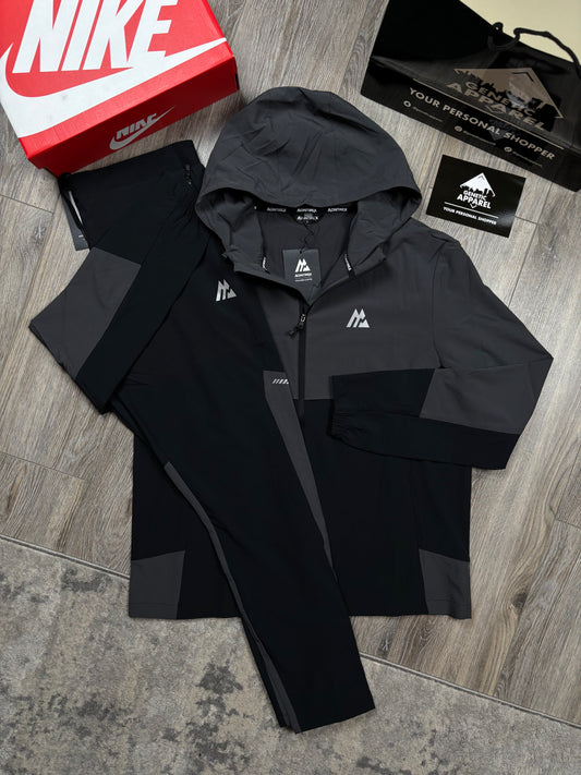 Montirex Woven Tracksuit -‘Black/Grey’