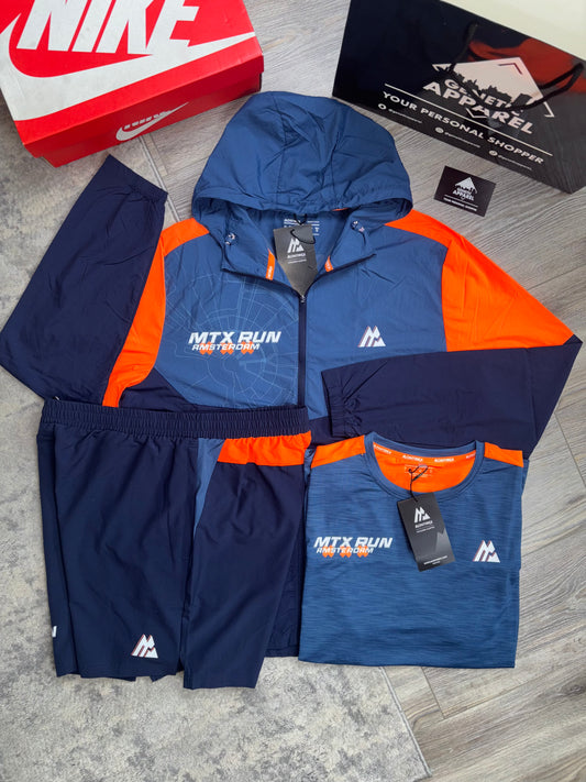 Montirex 3-Piece Amsterdam - ‘Navy/Orange’