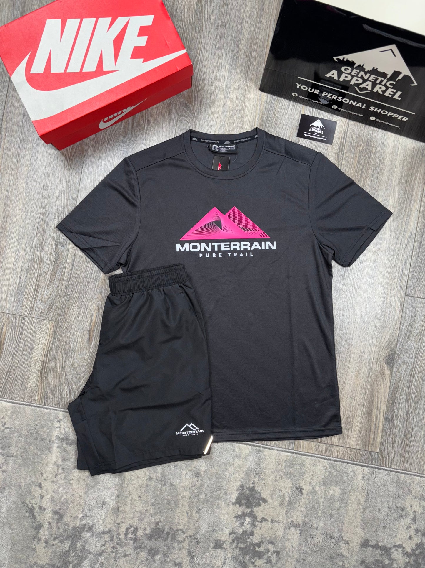 Monterrain Glow Set - ‘Black/Pink’