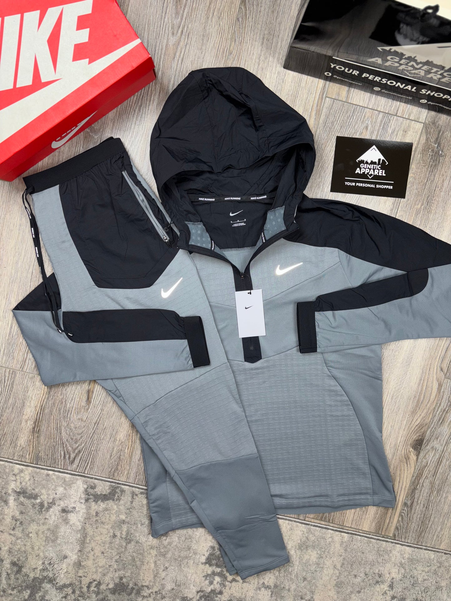 Nike Therma Tracksuit - ‘Slate Grey’