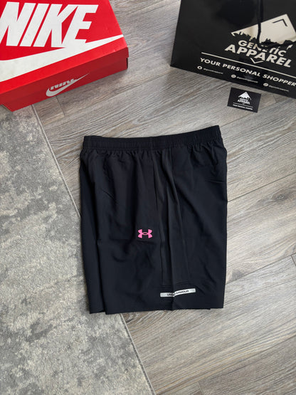 Under Armour 3-Piece 1/4 Zip Set - ‘Black / Pink’
