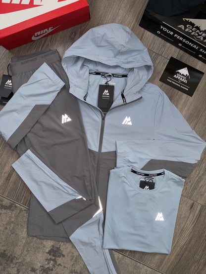 Montirex 3-Piece Tracksuit - ‘Baby Blue/Grey’