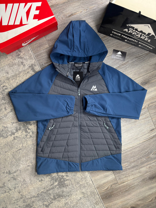 Montirex Hybrid Tech Jacket - ‘Navy / Grey’