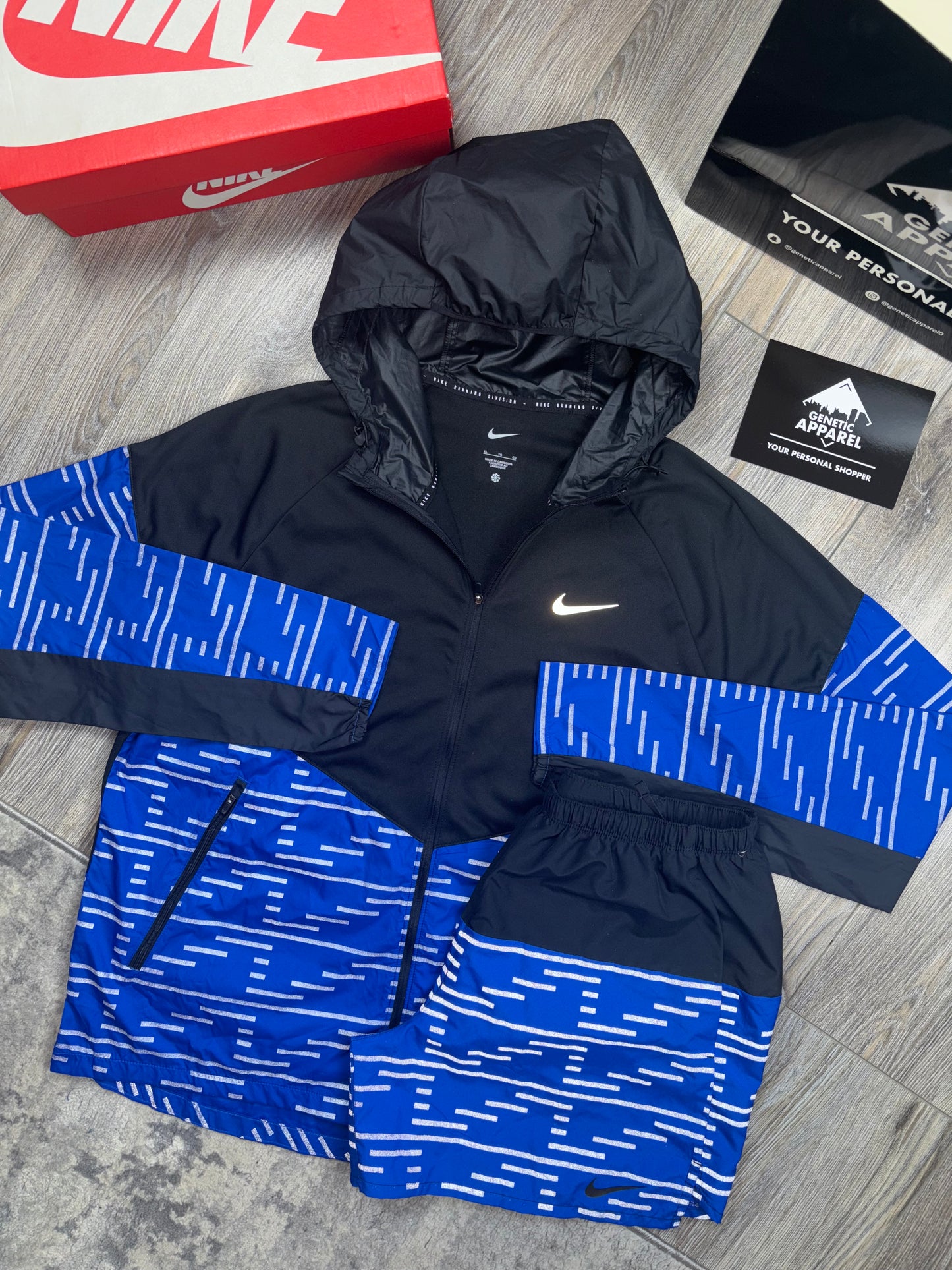 Nike Therma Reflective Repel Set - ‘Blue/Black’