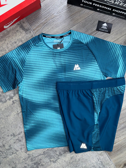 Montirex Prism T-Shirt/Short Set - ‘Navy/Blue’
