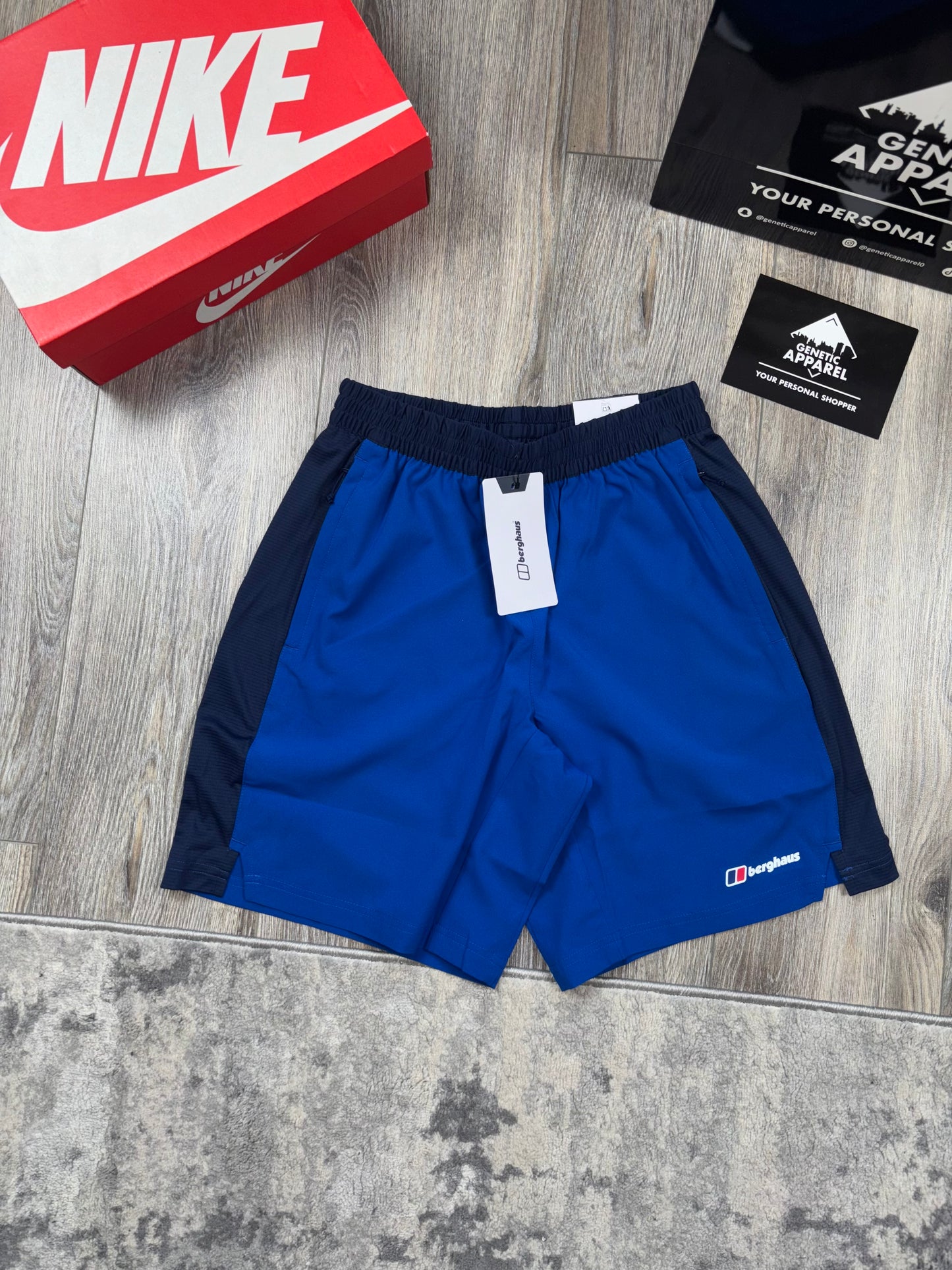 Berghaus Tech T-Shirt/Short Set - ‘Royal Blue’