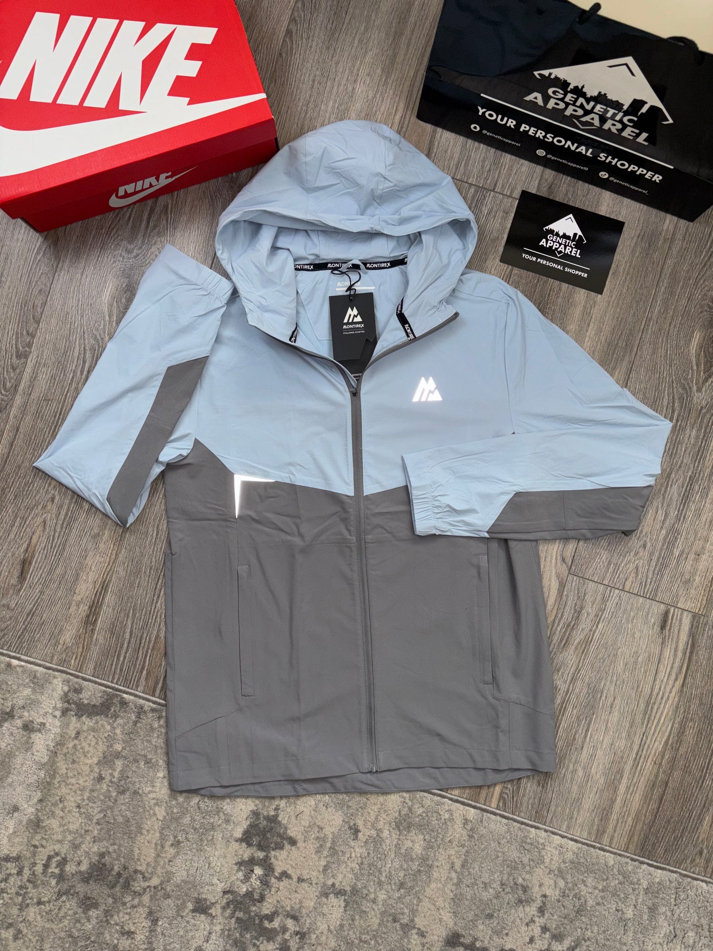 Montirex 3-Piece Tracksuit - ‘Baby Blue/Grey’