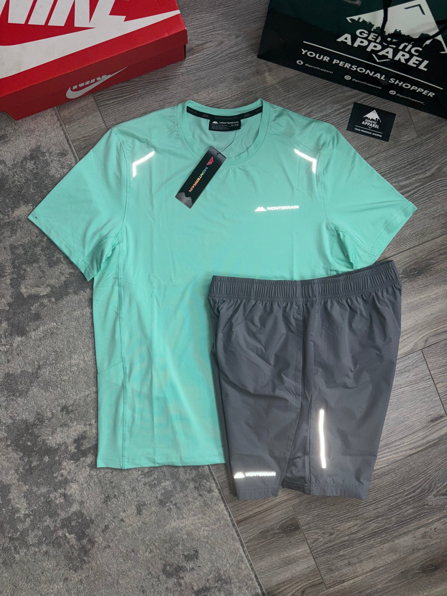 Monterrain Lyder Set - ‘Mint / Grey’