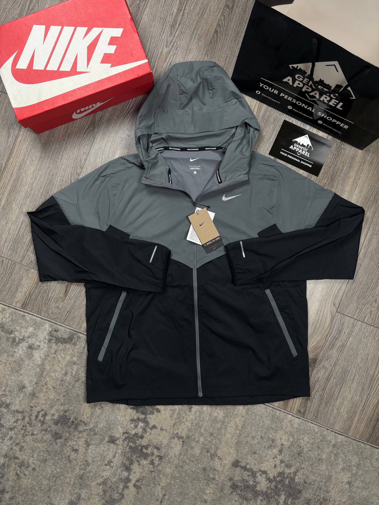 Nike Windrunner Tracksuit - ‘Black/Grey’