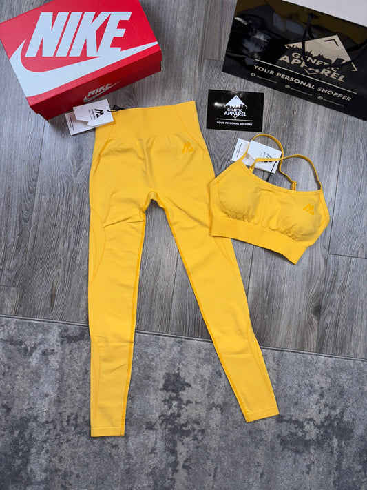 Montirex Women Gym Set - ‘Mustard’