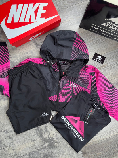 Monterrain 3-Piece Glow Set - ‘ Pink / Black’
