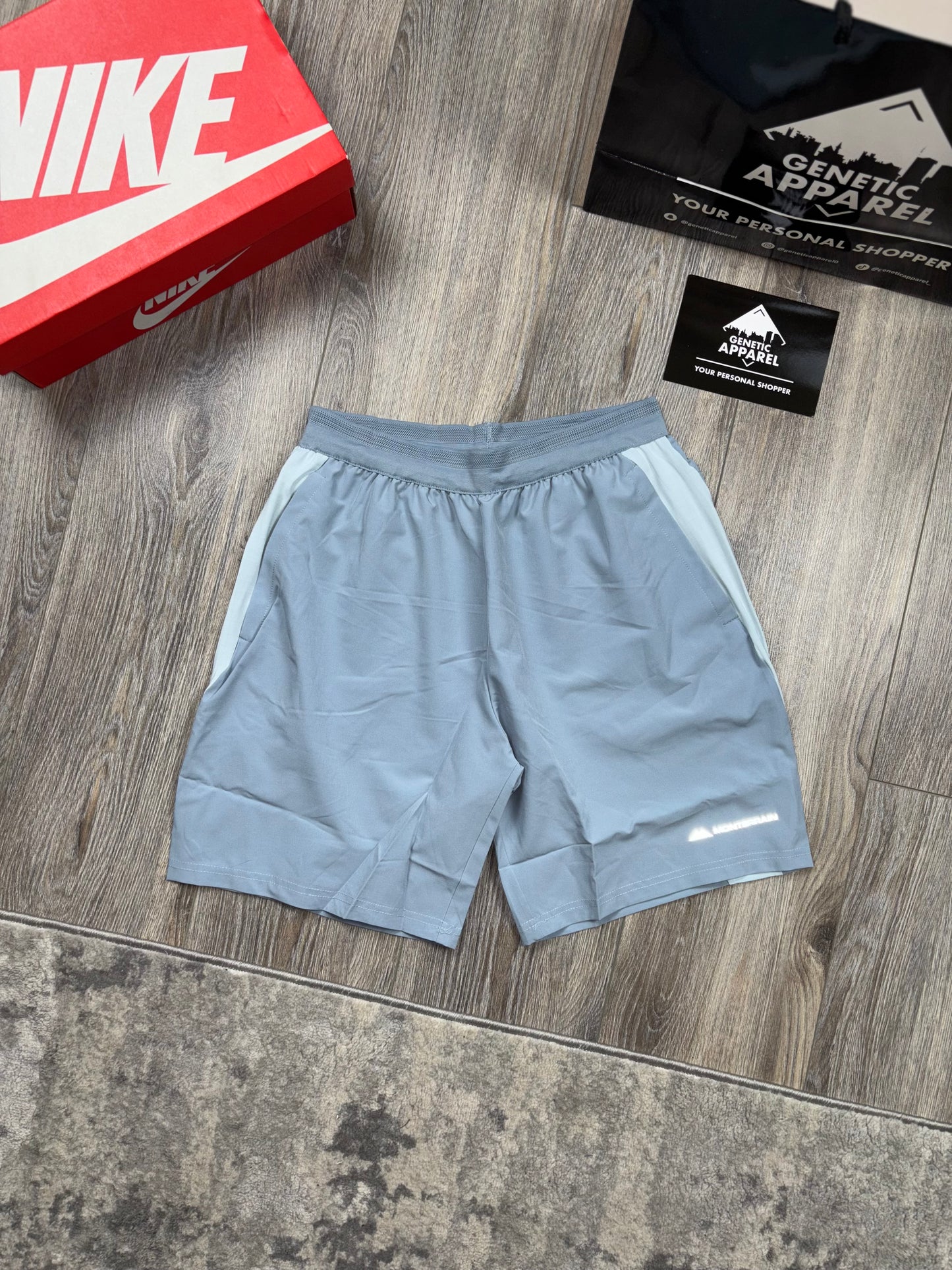 Monterrain Jacket/Short Set - ‘Baby Blue/Aqua’
