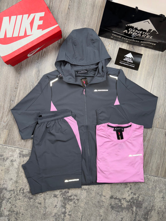 Monterrain 3-Piece Set - ‘Baby Pink/Grey’