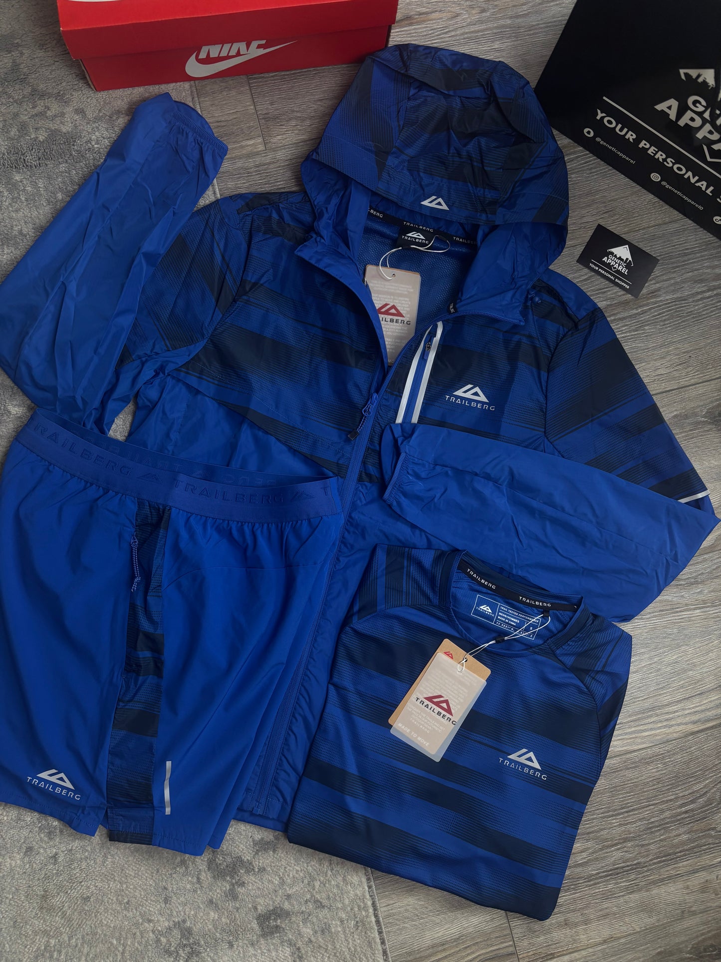 Trailberg 3-Piece Set - ‘Royal Blue’
