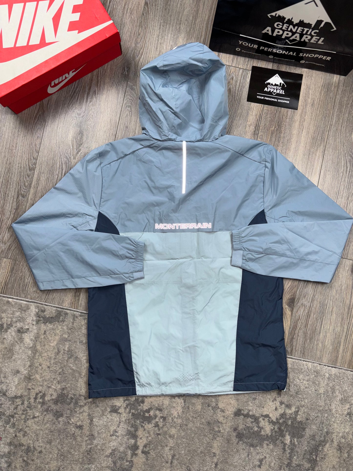 Monterrain Jacket/Short Set - ‘Baby Blue/Aqua’