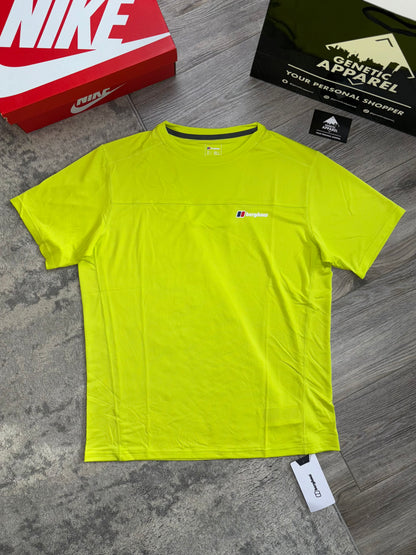 Berghaus T-Shirt / Short Set - ‘Lime / Grey’