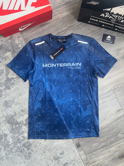 Monterrain ‘Galaxy’ T-Shirt / Short Set - ‘Blue’