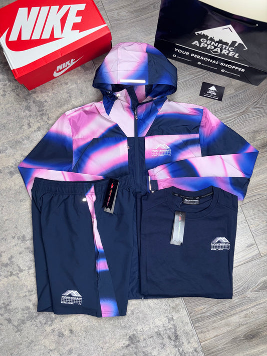 Monterrain Galaxy 3-Piece Set - ‘Navy/Pink’