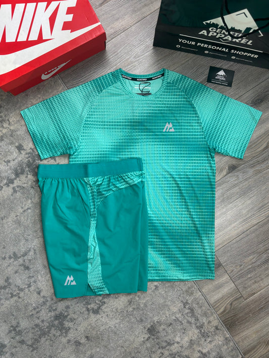 Montirex Glitch T-Shirt / Short Set - ‘Green’