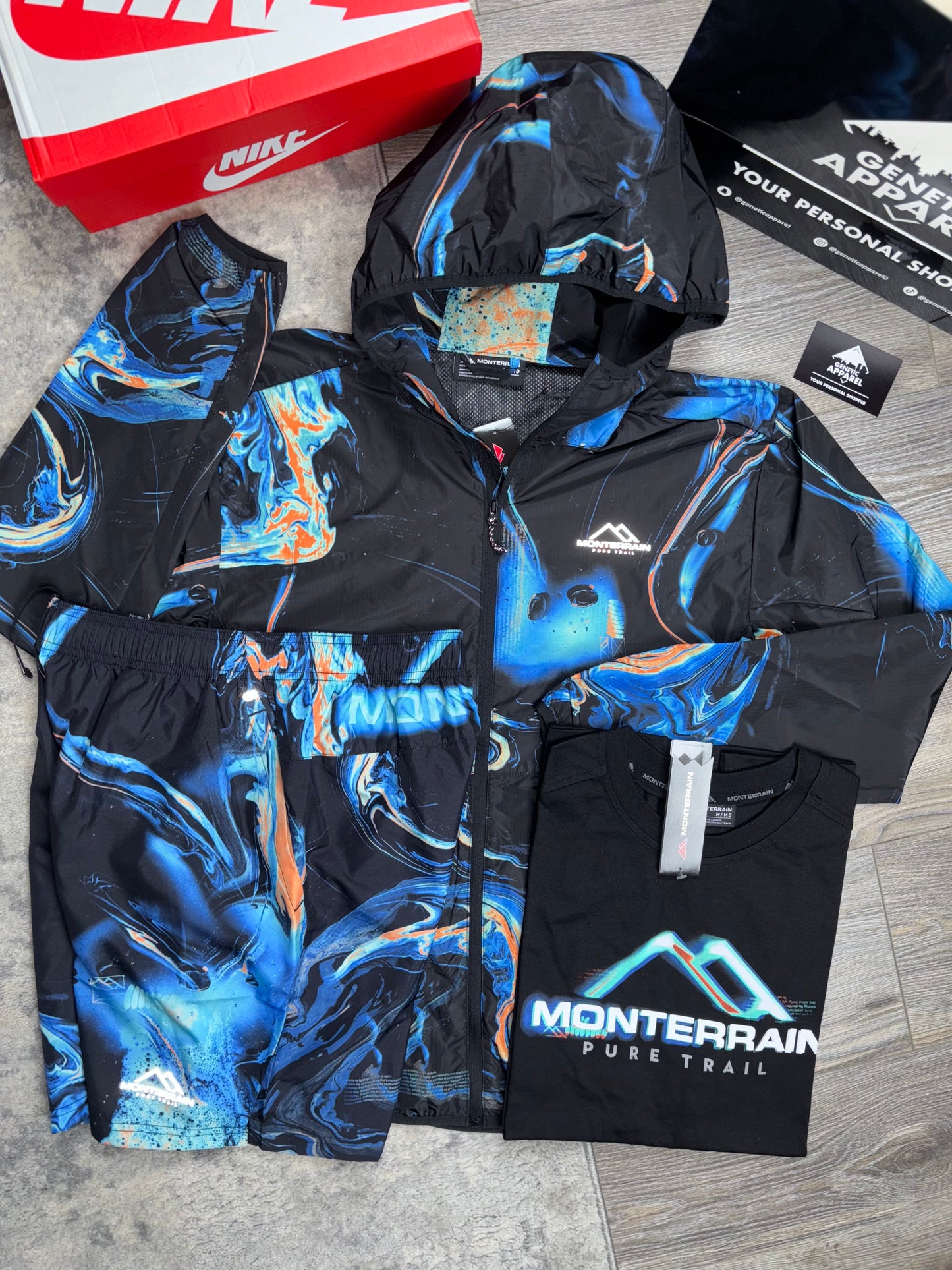 Monterrain Galaxy 3-Piece Set - ‘Black/Blue’