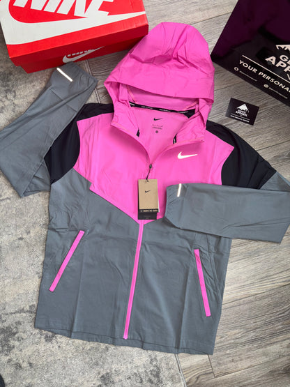 Nike Windrunner Jacket - ‘Pink/Grey/Black’