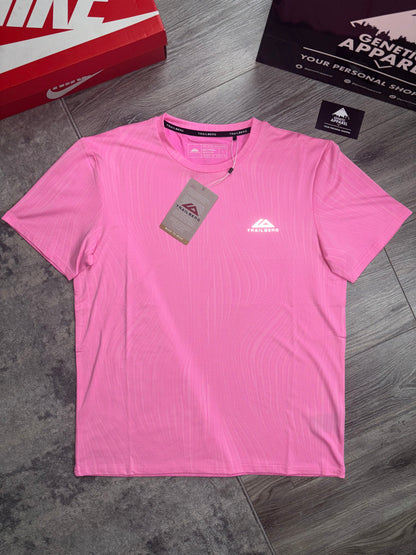Trailberg Vertex T-Shirt / Short Set - ‘Pink/Navy’