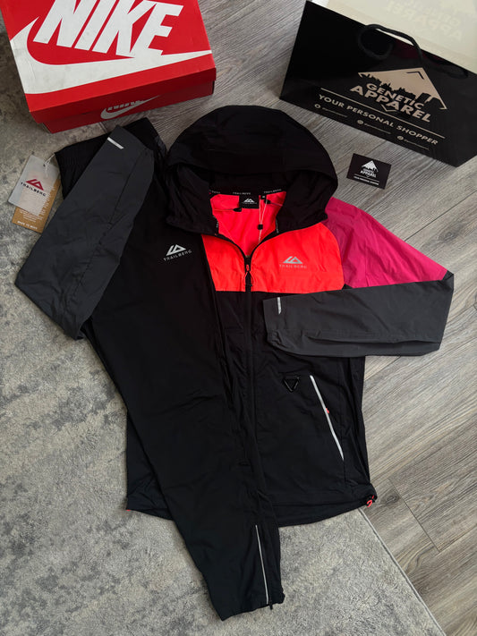 Trailberg Surge Tracksuit - ‘ Red / Black ‘