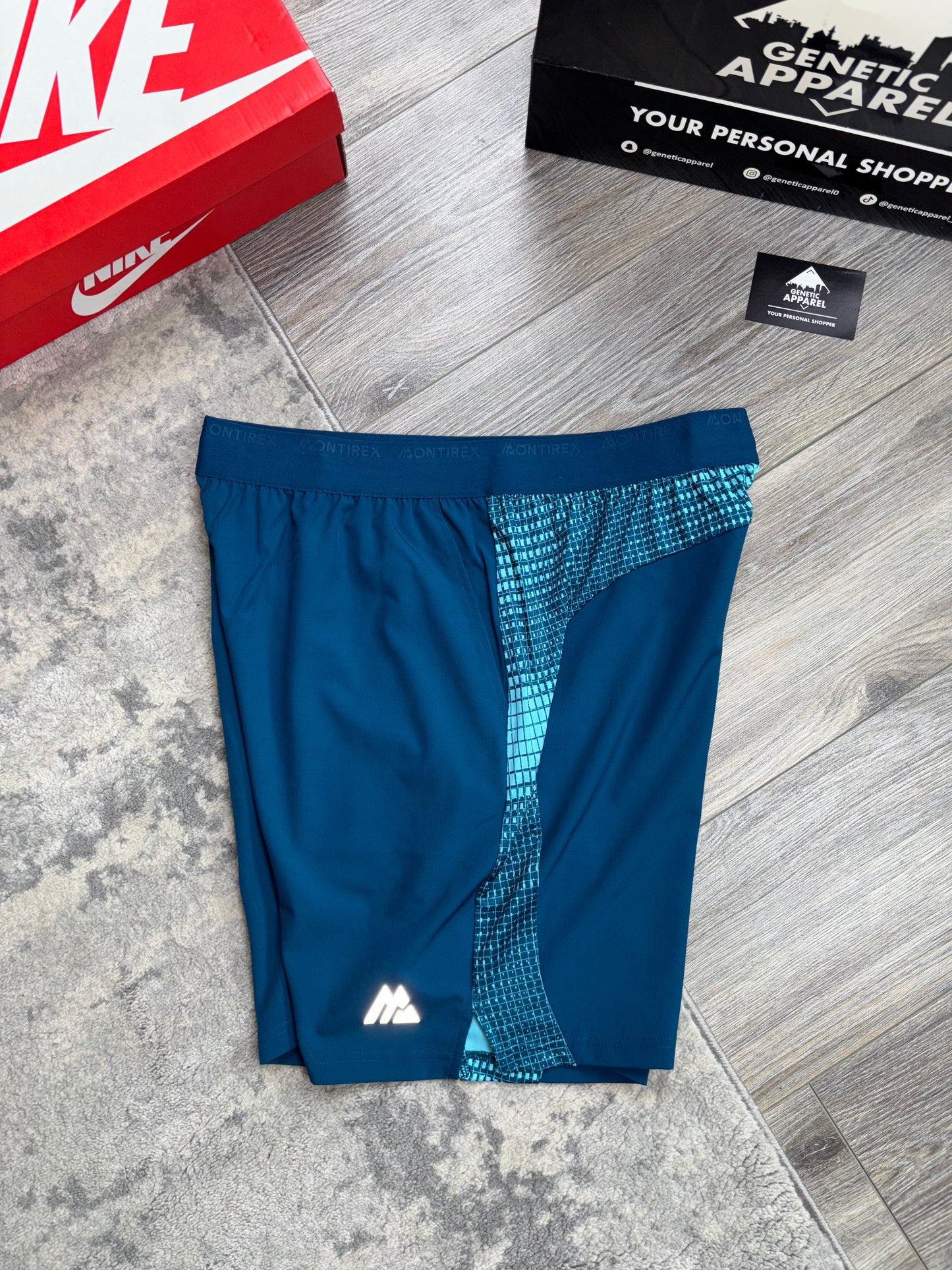 Montirex Prism T-Shirt/Short Set - ‘Navy/Blue’