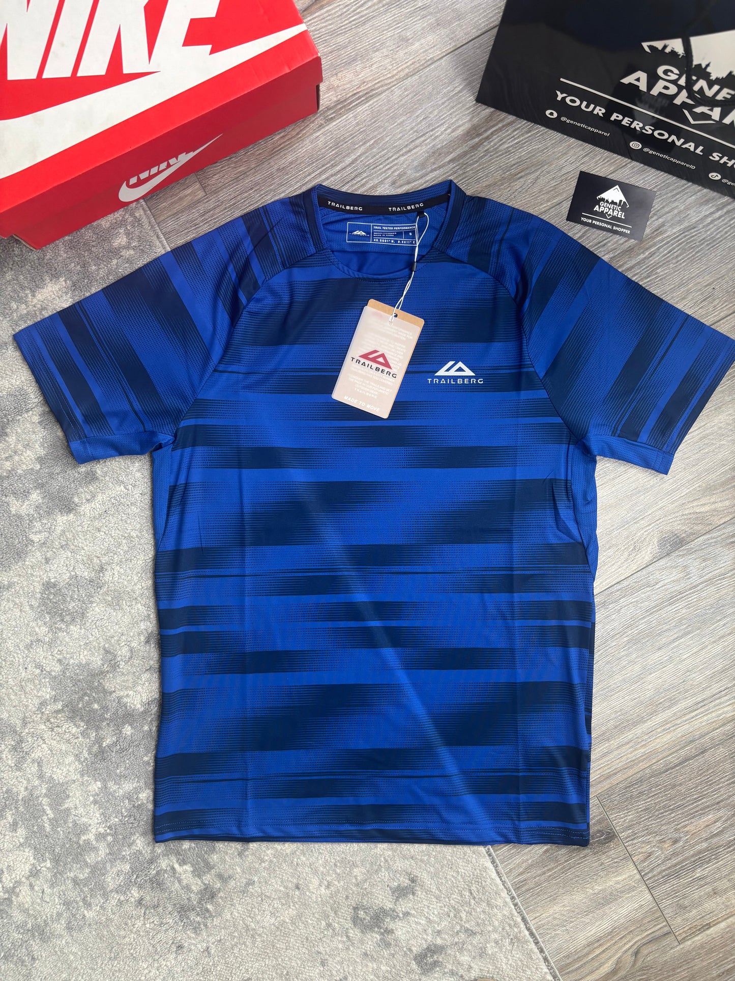 Trailberg T-Shirt / Short Set - ‘Royal Blue’