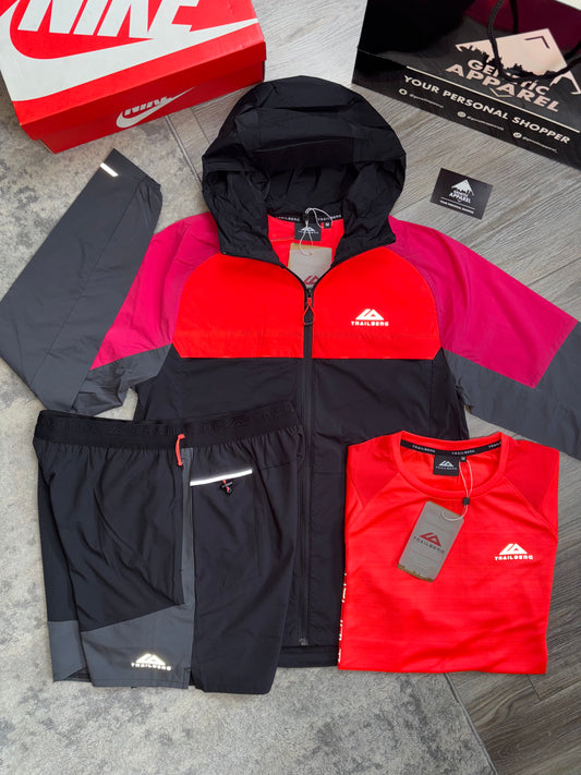 Trailberg Vertigo 3-Piece Set - ‘Black / Red’