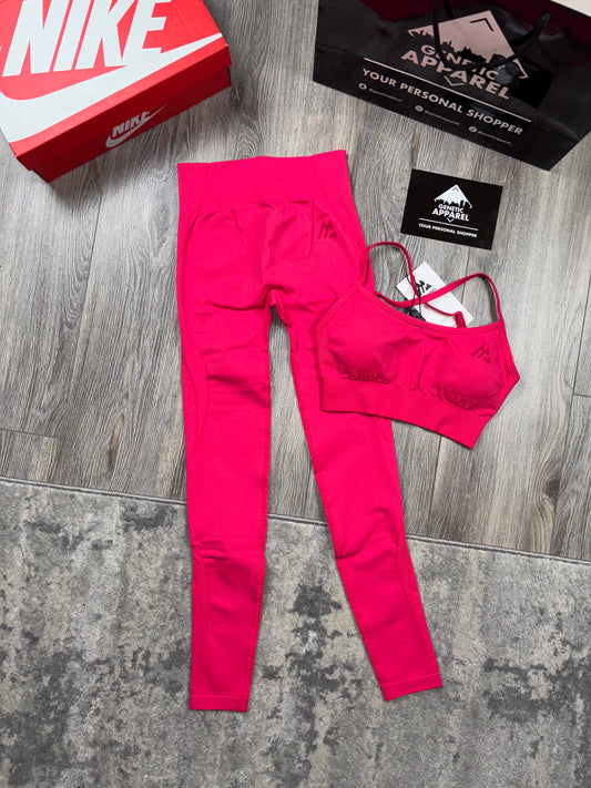 Montirex Women Gym Set - ‘Neon Pink’