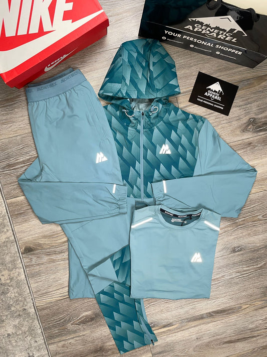 Montirex 3-Piece Tracksuit - ‘Graphite Teal’