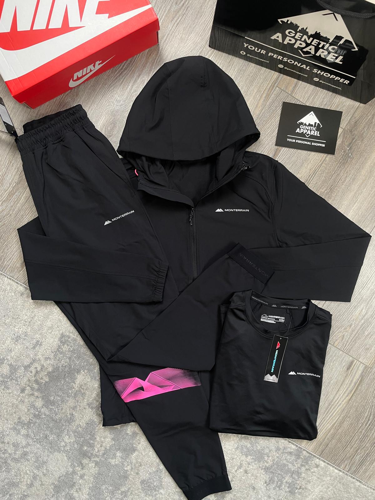 Monterrain 3-Piece Tracksuit - ‘Floral Pink’