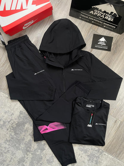 Monterrain 3-Piece Tracksuit - ‘Floral Pink’