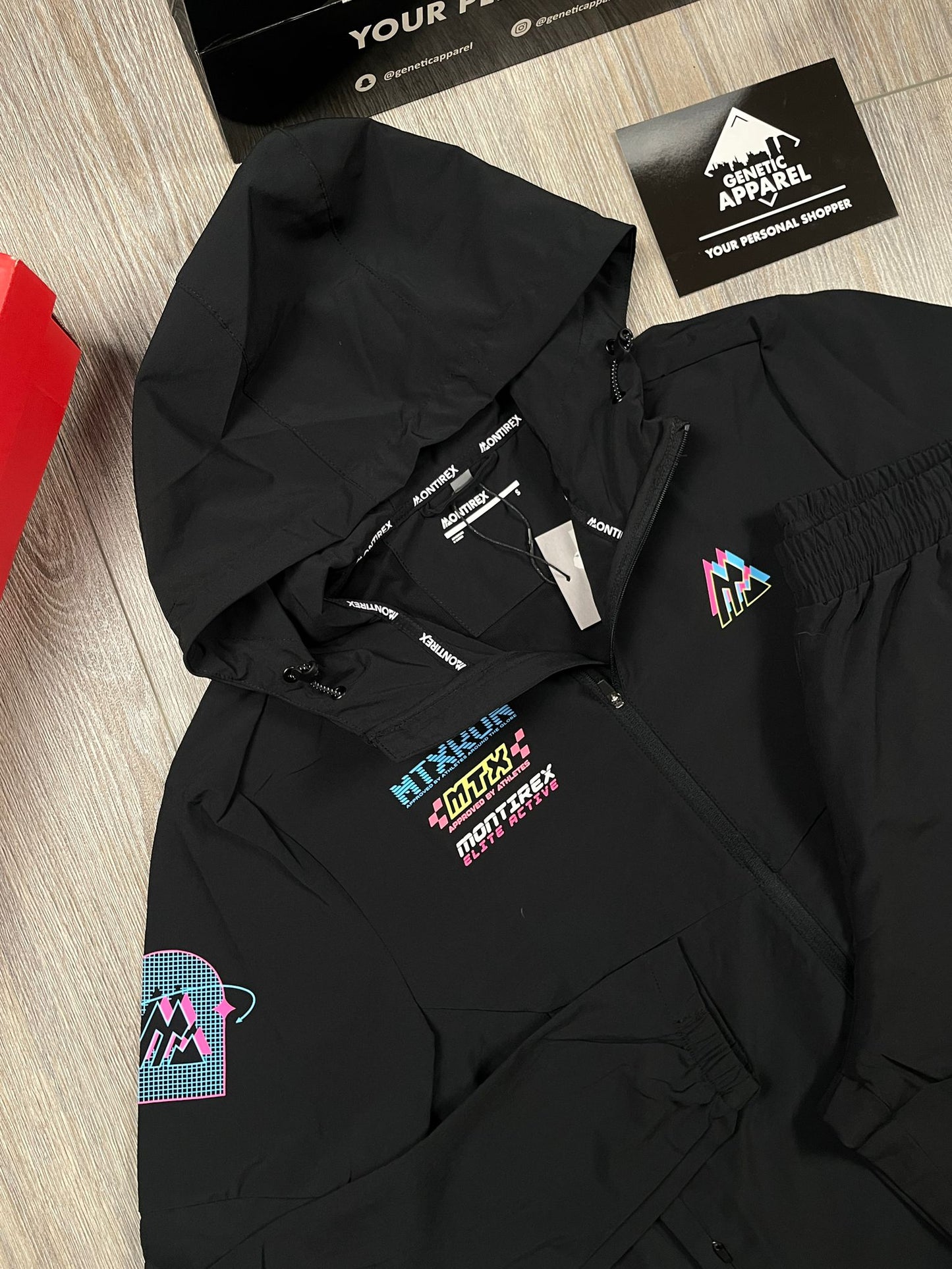 Montirex ‘MTX’ Run Tracksuit - ‘Black’