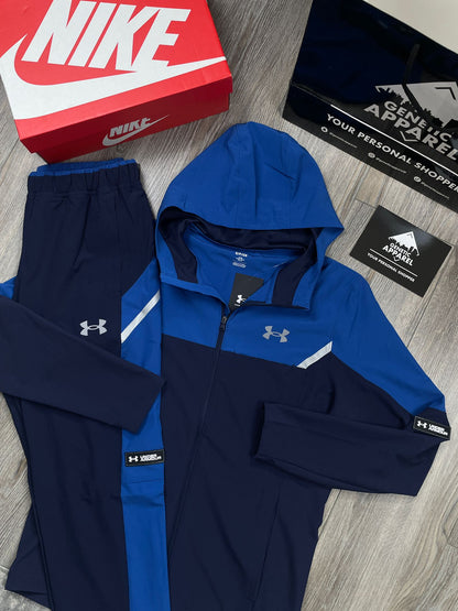 Under Armour Woven Tracksuit - ‘Royal Blue/Navy’
