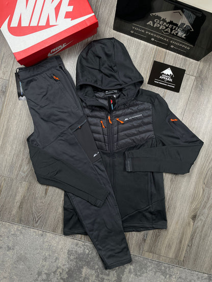 Monterrain Hybrid Tracksuit - ‘Grey/Orange’