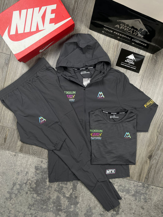 Montirex MTX Run 3-Piece Tracksuit - ‘Grey’