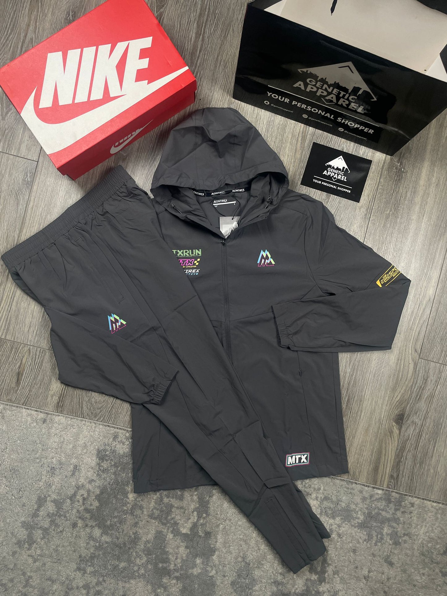 Montirex MTX Run Tracksuit - ‘Grey’