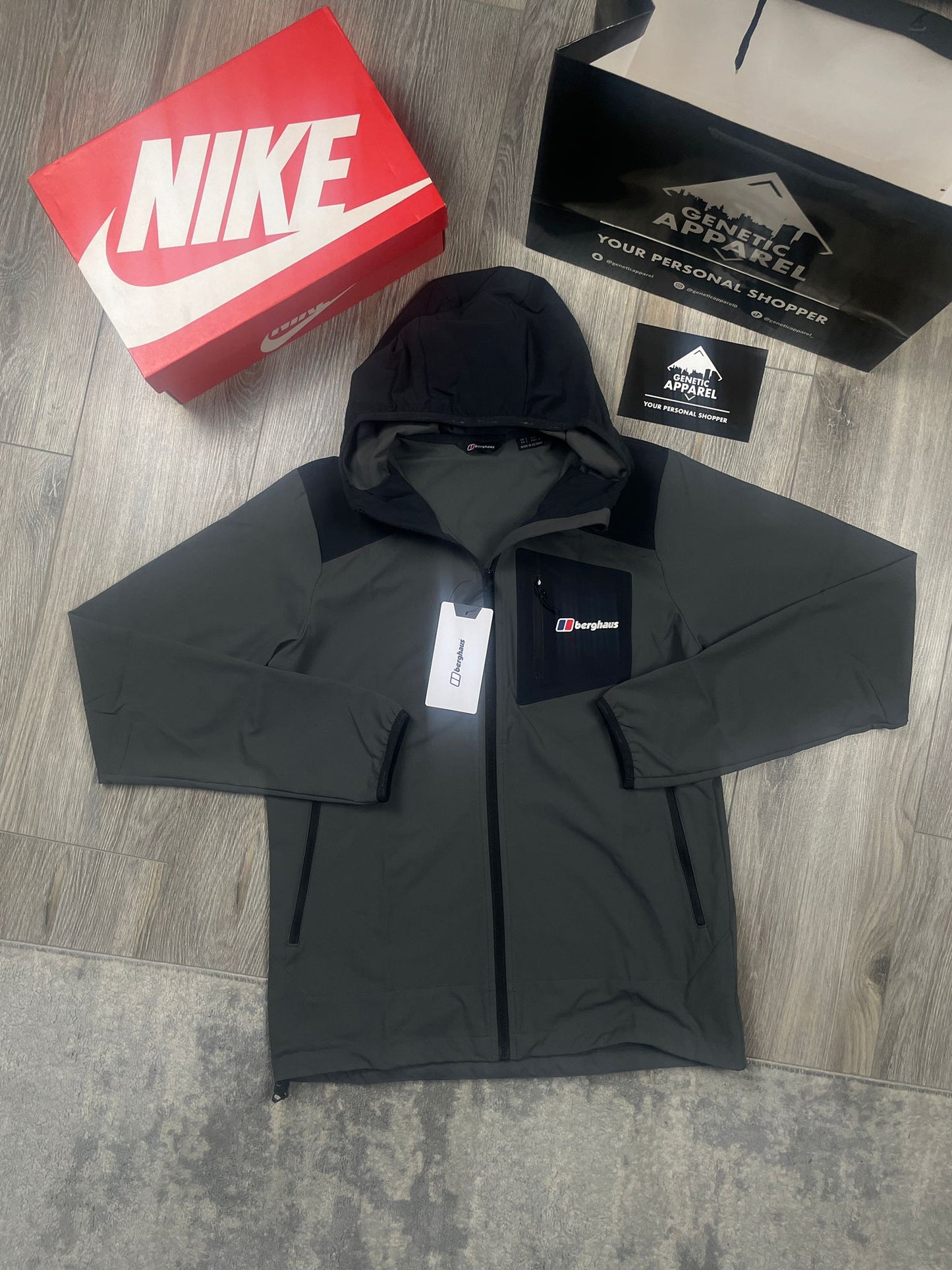 Berghaus Tech Tracksuit - ‘Slate Grey/Black’