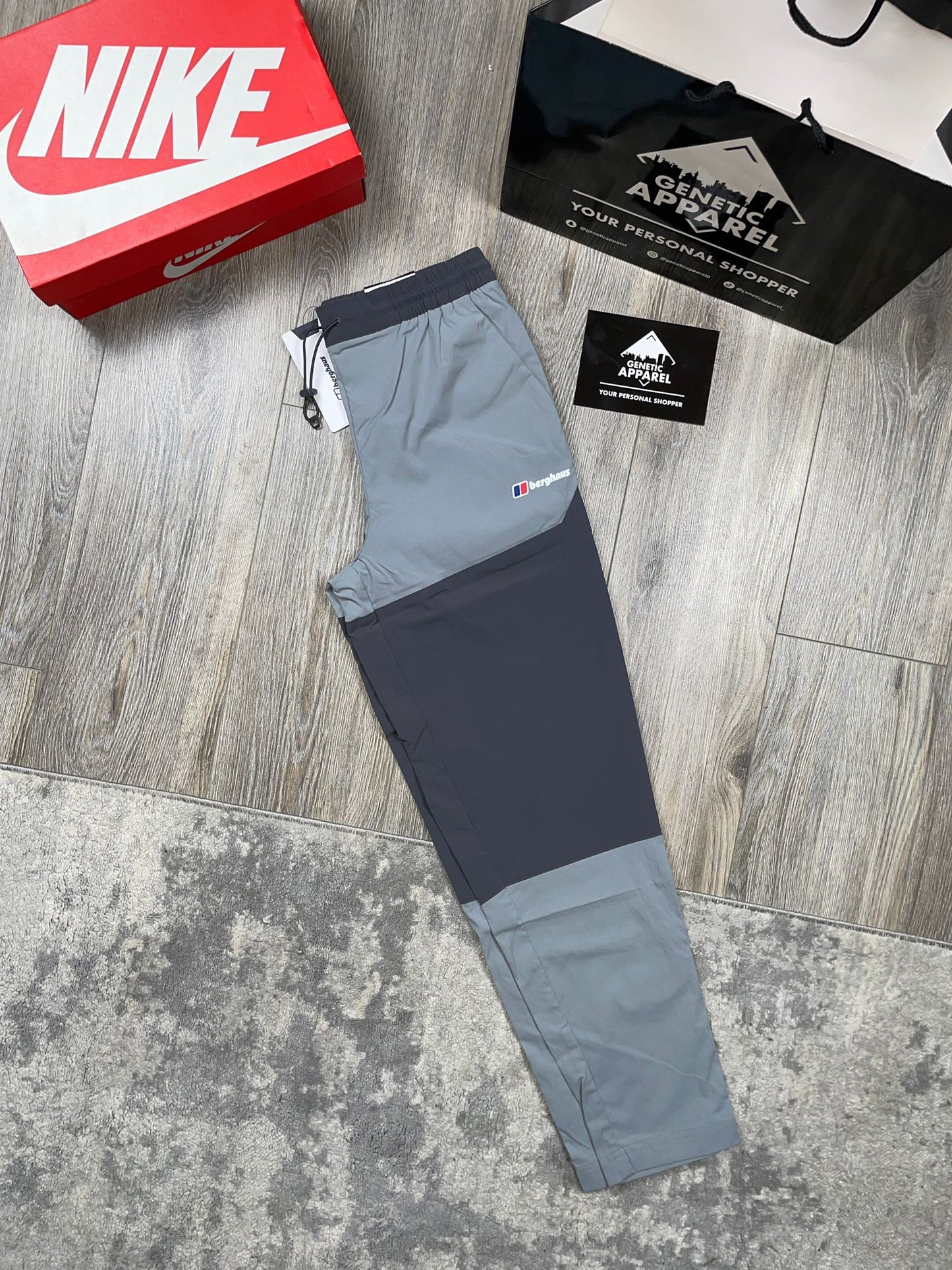 Berghaus Two-Tone Woven Tracksuit - ‘Slate Grey’