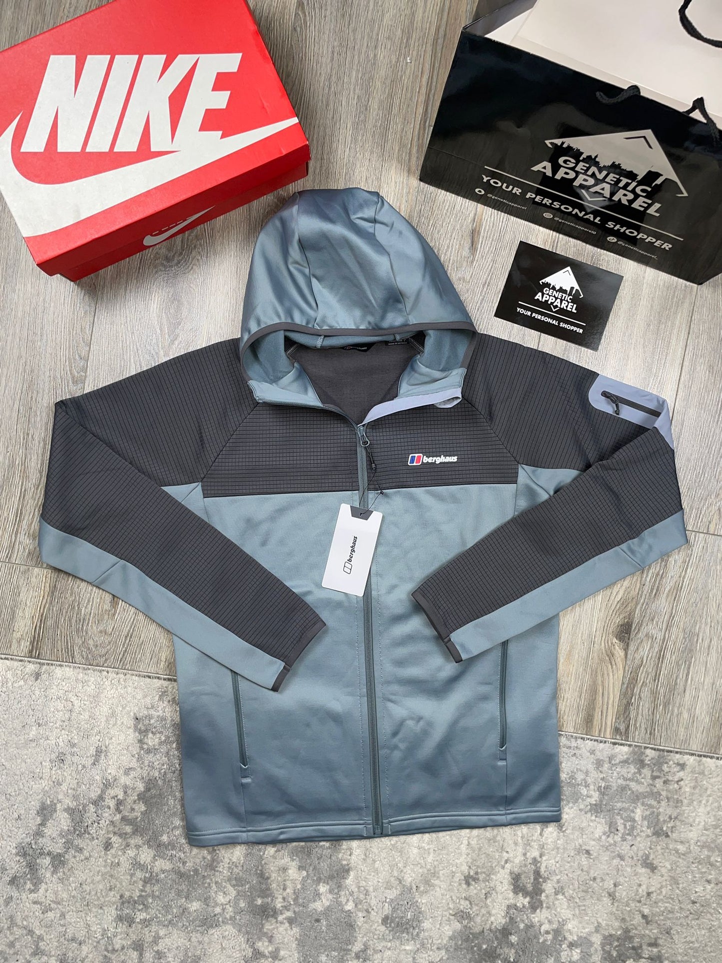 Berghaus Tech Hybrid Tracksuit - ‘Platinum’