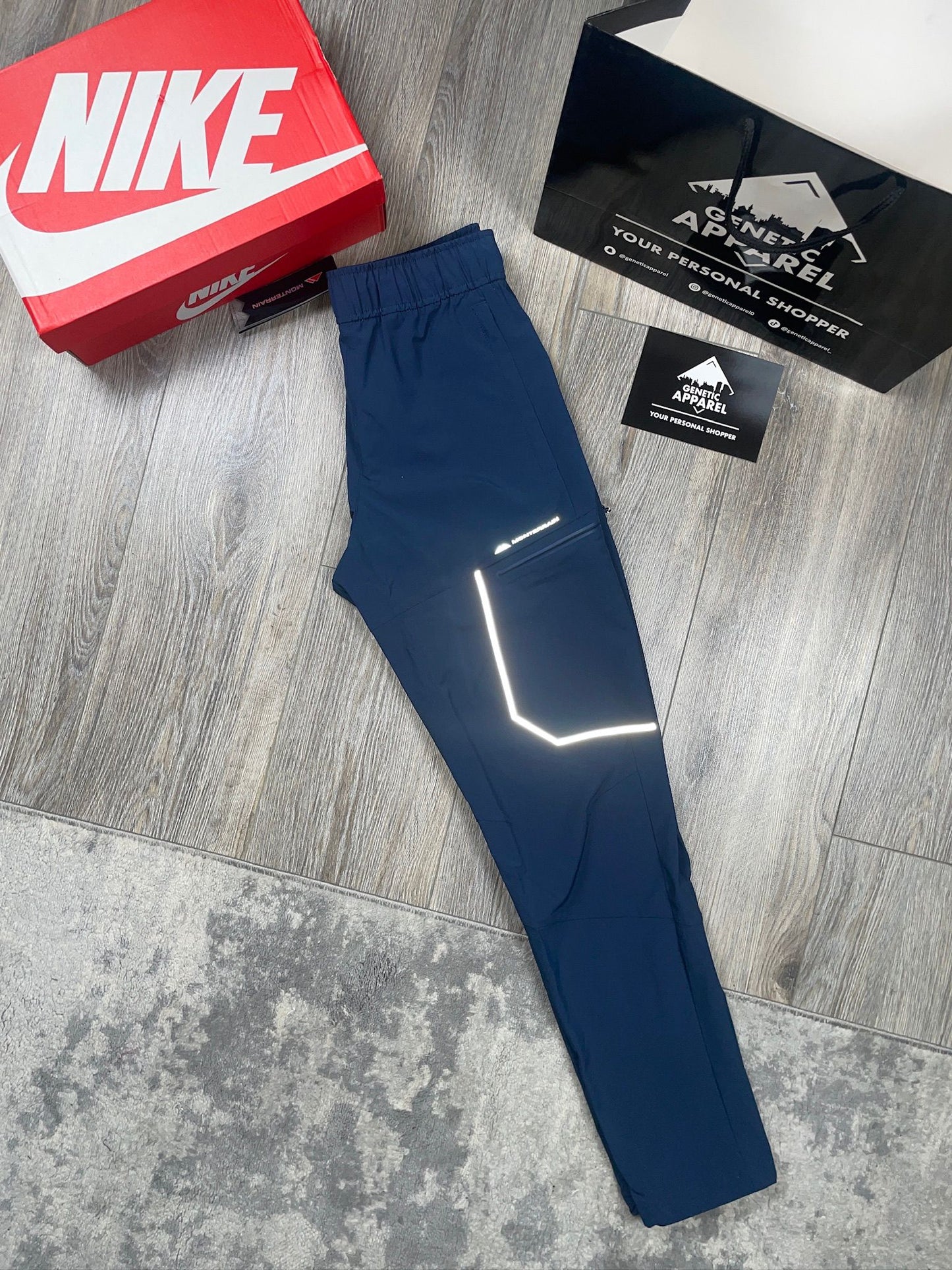Monterrain Windrunner Tracksuit - ‘Navy/Blue’