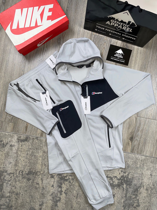 Berghaus Fleece Tracksuit - ‘Grey/Black’