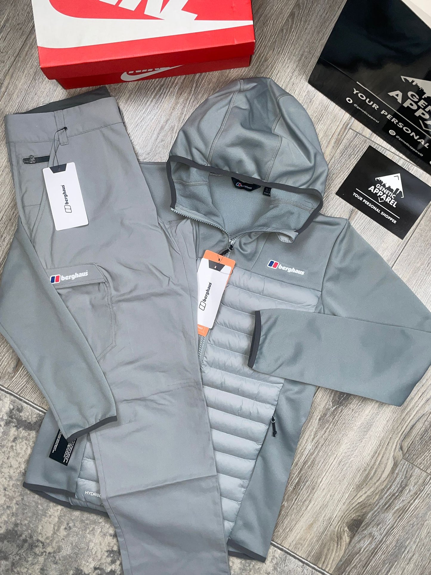 Berghaus Hybrid Tracksuit - ‘Wolf Grey’