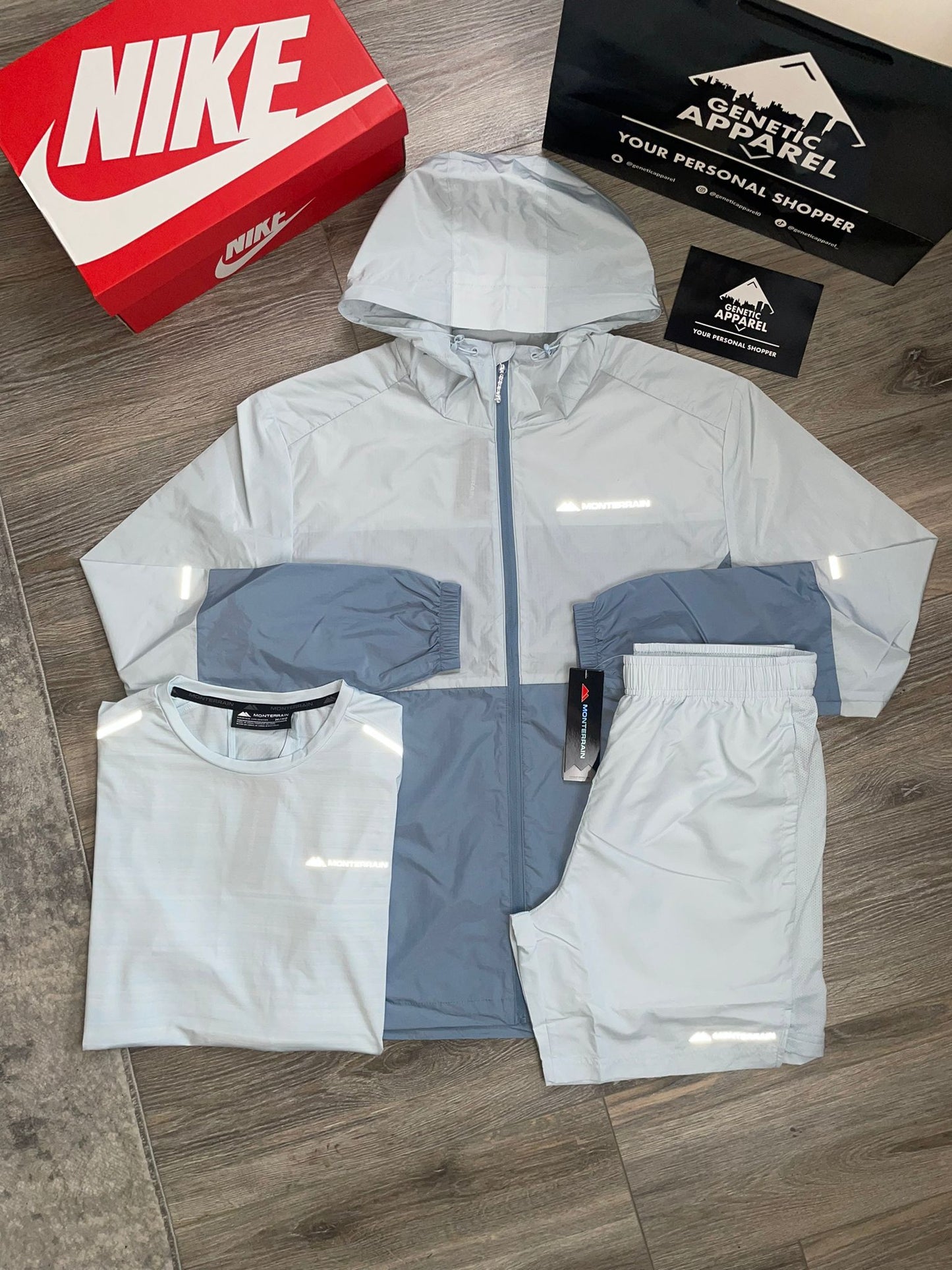 Monterrain 3-Piece Set - ‘Bliss Blue’