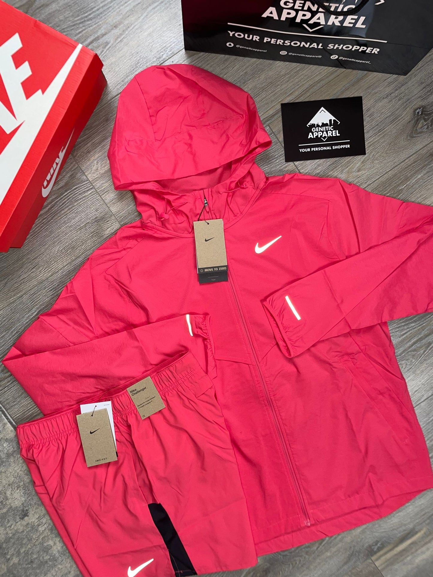 Nike Windrunner Set - ‘Adobe Red’