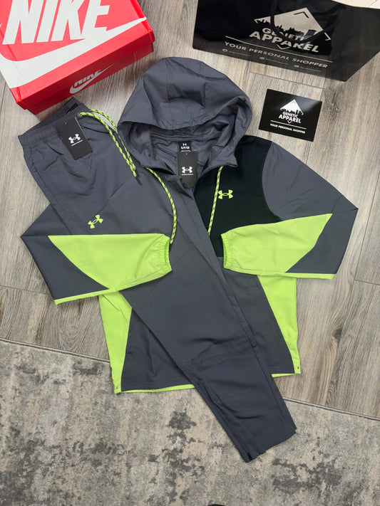Under Armour Windbreaker Tracksuit - ‘Volt/Grey’
